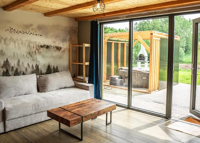 Nad Stawami Z Jacuzzi I Sauną 4 * Woliborz